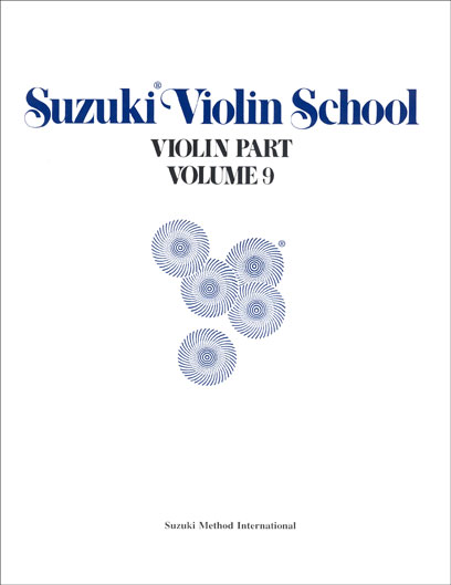 Suzuki Violin School - Volume 9 - Violin Part - Book