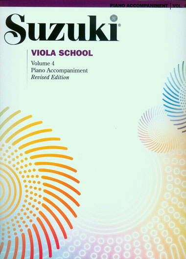 Suzuki Viola School - Volume 4 - Piano Accompaniment - Book