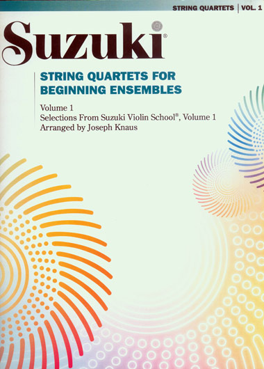 Suzuki - String Quartets for Beginning Ensembles - Volume 1 - Bo