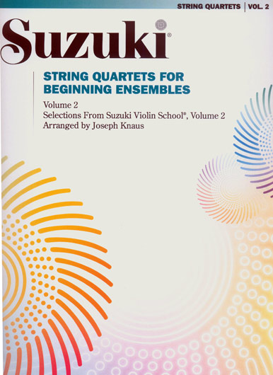 Suzuki - String Quartets for Beginning Ensembles - Volume 2 - Bo