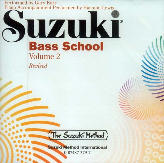 Suzuki Bass School - Volume 2 - CD Only (Rev. Edition)