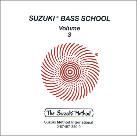 Suzuki Bass School - Volume 3 - CD Only (Rev. Edition)