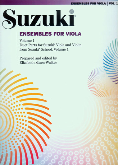 Suzuki - Ensembles for Viola - Volume 1 - Book