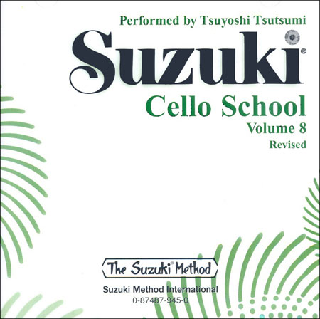 Suzuki Cello School - Volume 8 - CD Only (Rev. Edition)