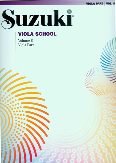 Suzuki Viola School - Volume 8 - Viola Part - Book