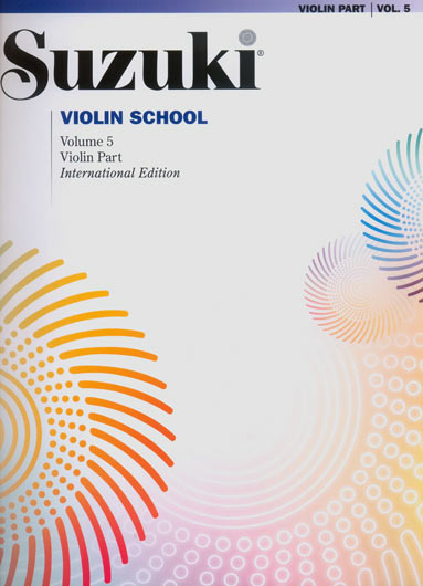 Suzuki Violin School - Volume 5 - Violin Part - Book