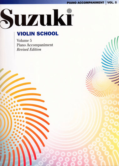 Suzuki Violin School - Volume 5 - Piano Accompaniment - Book