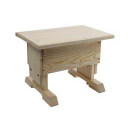 Adjustable Pine Cello Bench