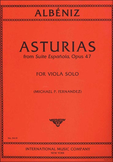 Albeniz - Asturias from Suite Espanola, Op. 47 (INT)