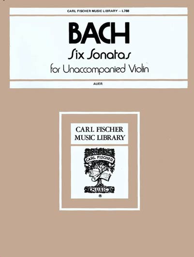 Bach - 6 Sonatas and Partitas for Solo Violin (FISCH)