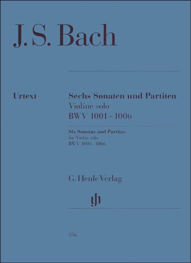 Bach - 6 Sonatas and Partitas for Solo Violin (HEN)