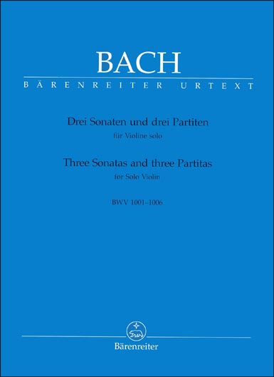 Bach - 6 Sonatas and Partitas for Solo Violin (BAR)