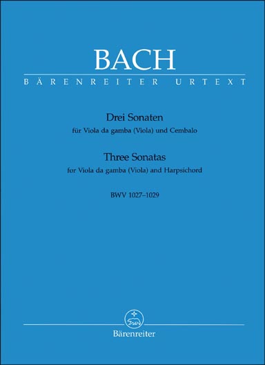 Bach - Three Sonatas for Viola and Harpsichord (BAR)