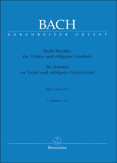 Bach - Six Sonatas for Violin and Harpsichord, Vol. 1 (BAR)