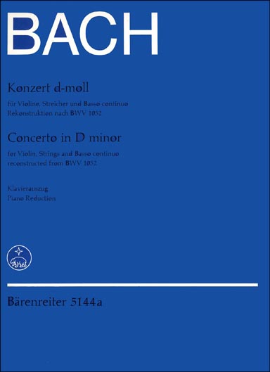 Bach - Violin Concerto in D minor, BWV 1052 (BAR)