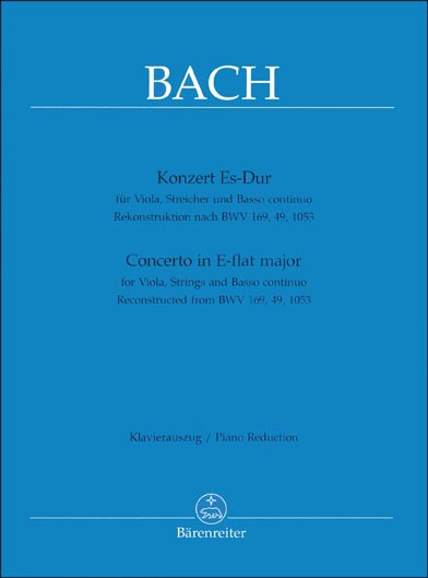 Bach - Viola Concerto in E flat major (BAR)