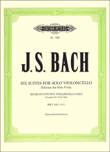 Bach - Suites for Solo Viola BWV 1007-1012 (PET)