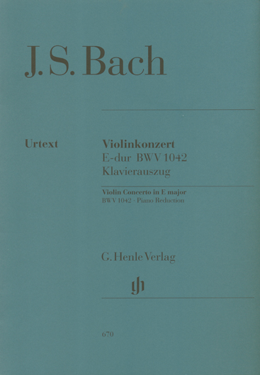 Bach - Violin Concerto No. 2 in E major, BWV 1042 (HEN)