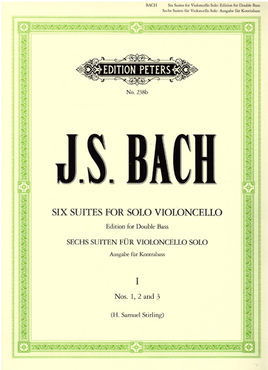 Bach - Suites for Solo Bass Vol. 1 (PET)