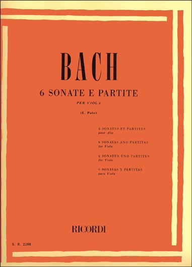 Bach - Suites for Solo Viola BWV 1007-1012 (RIC)