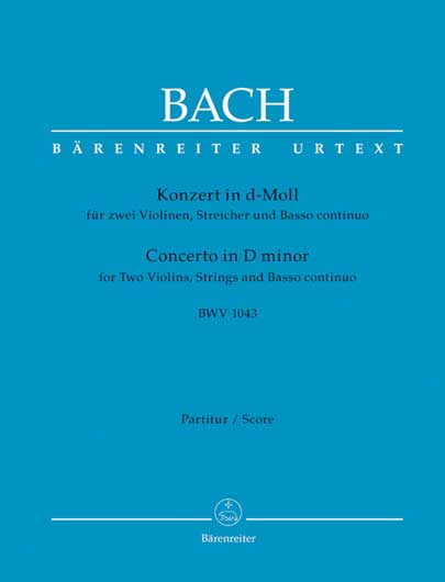 Bach - Concerto for 2 Violins in D minor, BWV 1043 - Score (BAR)