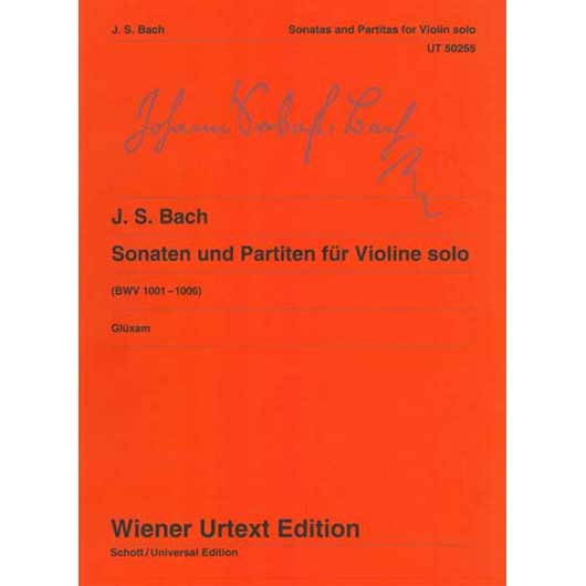 Bach - 6 Sonatas and Partitas for Solo Violin (WIE)