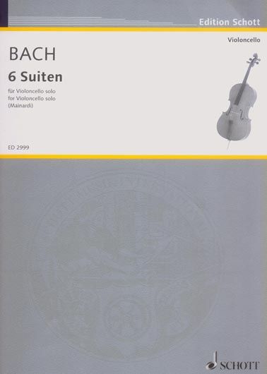 Bach - Suites for Solo Cello BWV 1007-1012 (SCHOTT)