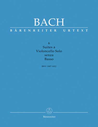 Bach - Suites for Solo Cello BWV 1007-1012 (BAR FACSIMILE)