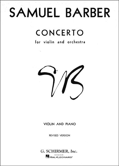 Barber - Violin Concerto, Op. 14 (SCHIR)