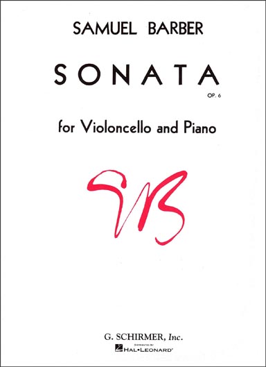 Barber - Sonata Op.6 for Cello and Piano (SCHIR)