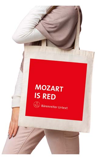 Bärenreiter Cotton Tote Bag - Red