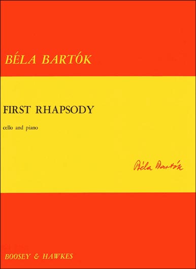 Bartók - First Rhapsody - Folk Dances for Cello and Piano (B&H)