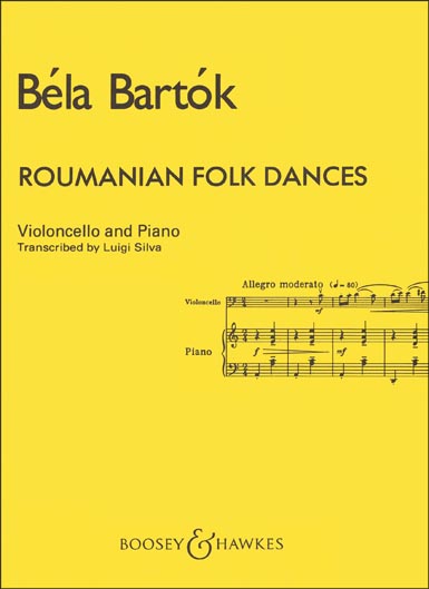 Bartók - Romanian Folk Dances for Cello and Piano (B&H)