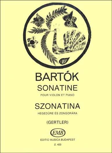 Bartók - Sonatina for Violin and Piano (EMB)