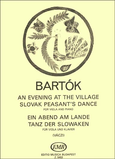 Bartók - An Evening at the Village, Slovak Peasant's Dance (EMB)