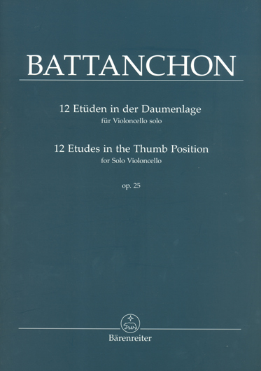Twelve Etudes in the Thumb Position op.25
