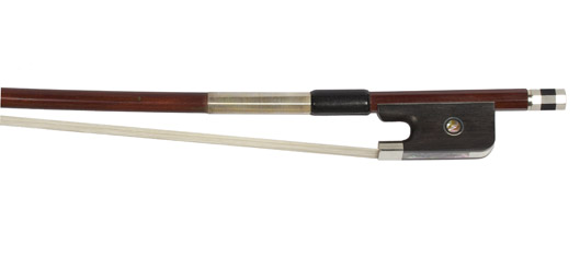 Brazilian Bows Nickel Mounted Cello Bow - 1/2