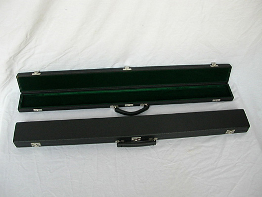 Bobelock Single Bass Bow Case - French - Black Exterior