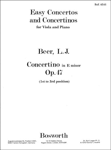 Concertino in E- Op.47