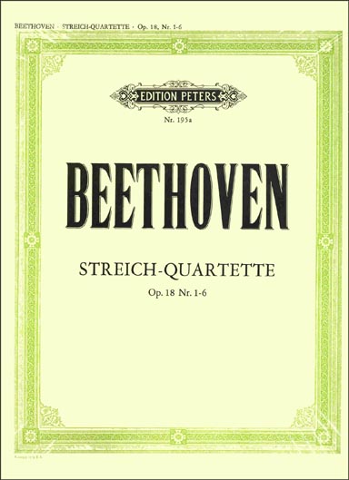 Beethoven - String Quartets Op. 18 No. 1-6 (PET)