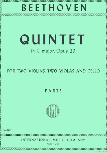 Beethoven - String Quintet in C, Op. 29 (INT)