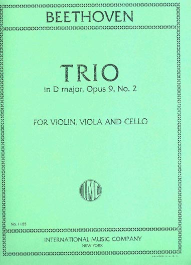Beethoven - Trio in D major, Op. 9 No. 2 (INT)