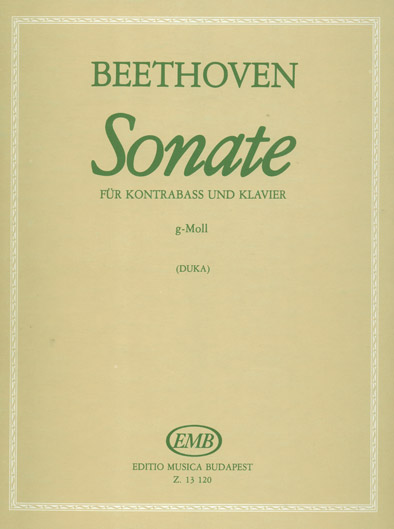 Beethoven - Bass Sonata in G minor, Op. 5 No. 2 (EMB)