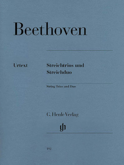 Beethoven - String Trios and Duo (HEN)