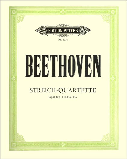 Beethoven - String Quartets Op. 127, 130-133, 135 (PET)