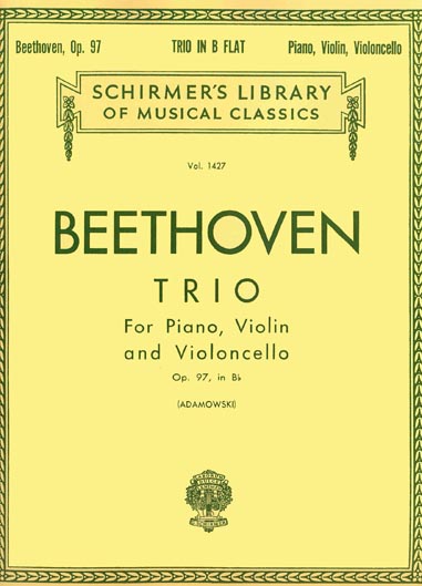 Beethoven - Piano Trio in Bb Major, Op. 97 (SCHRIM)