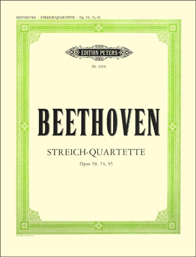 Beethoven - String Quartets, Op. 59, 74, 95 (PET)
