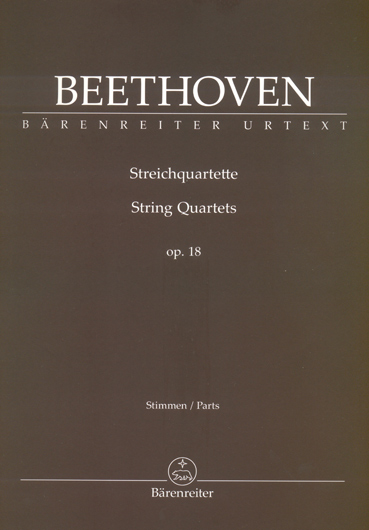 Beethoven - String Quartets Op. 18 (BAR)