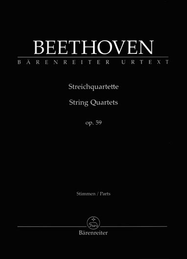 Beethoven - String Quartets Op. 59 (BAR)
