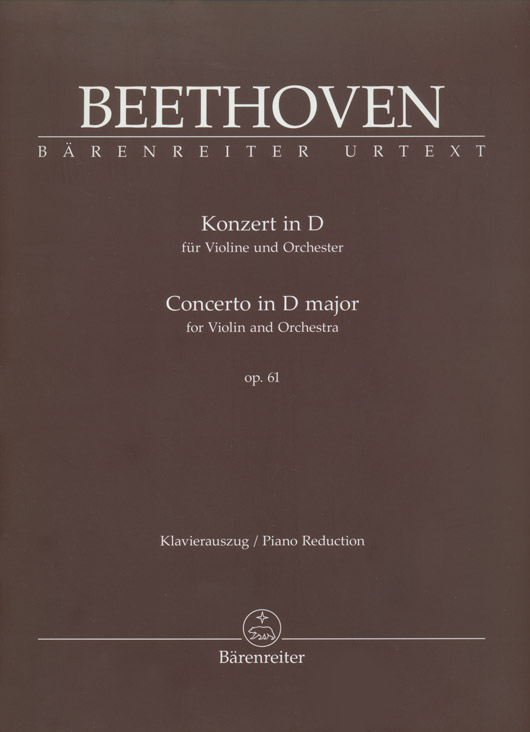 Beethoven - Violin Concerto in D major, Op. 61 (BAR)